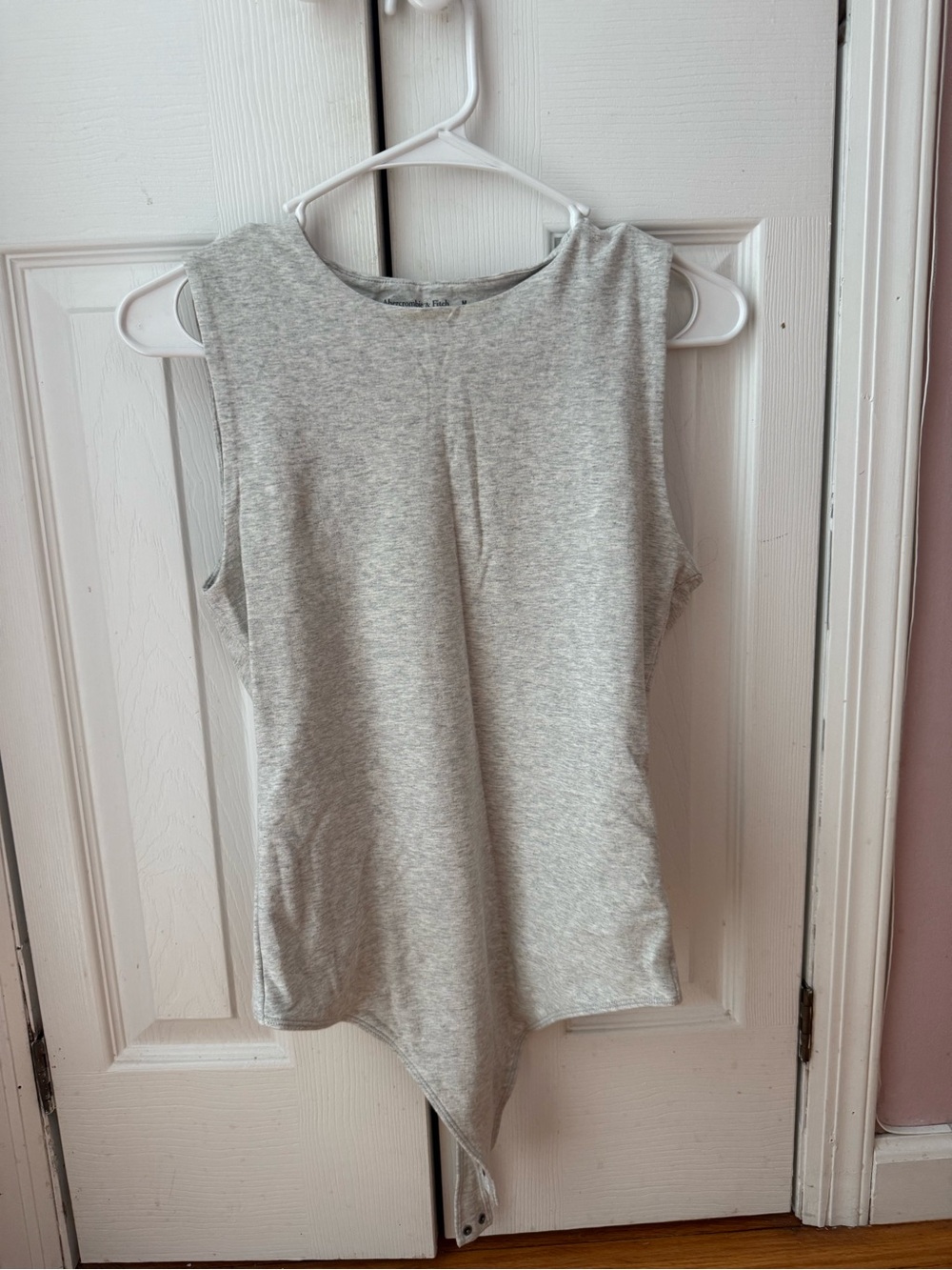 Abercrombie Heather Gray Tank Top Bodysuit